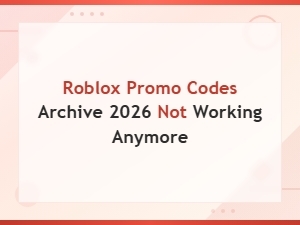 Expired Roblox Promo Codes 2026 Not Working Anymore – Full Archive List