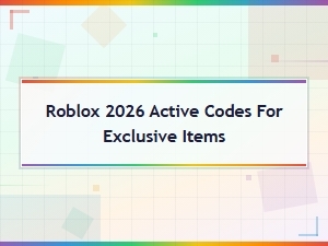 Roblox 2026 Active Codes for Exclusive Items and Free Rewards