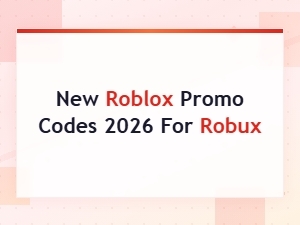 New Roblox Promo Codes 2026 for Free Robux – Updated List